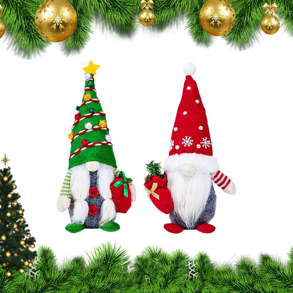 BUTTERFLY- Decorations Christmas Decoration Christmas Gnome Plush Doll Christmas Party Usa