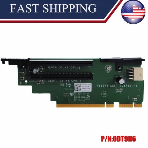 BUTTERFLY- Dell Dt9H6 Poweredge R730 R730Xd Riser Card 3 0Dt9H6 8-3