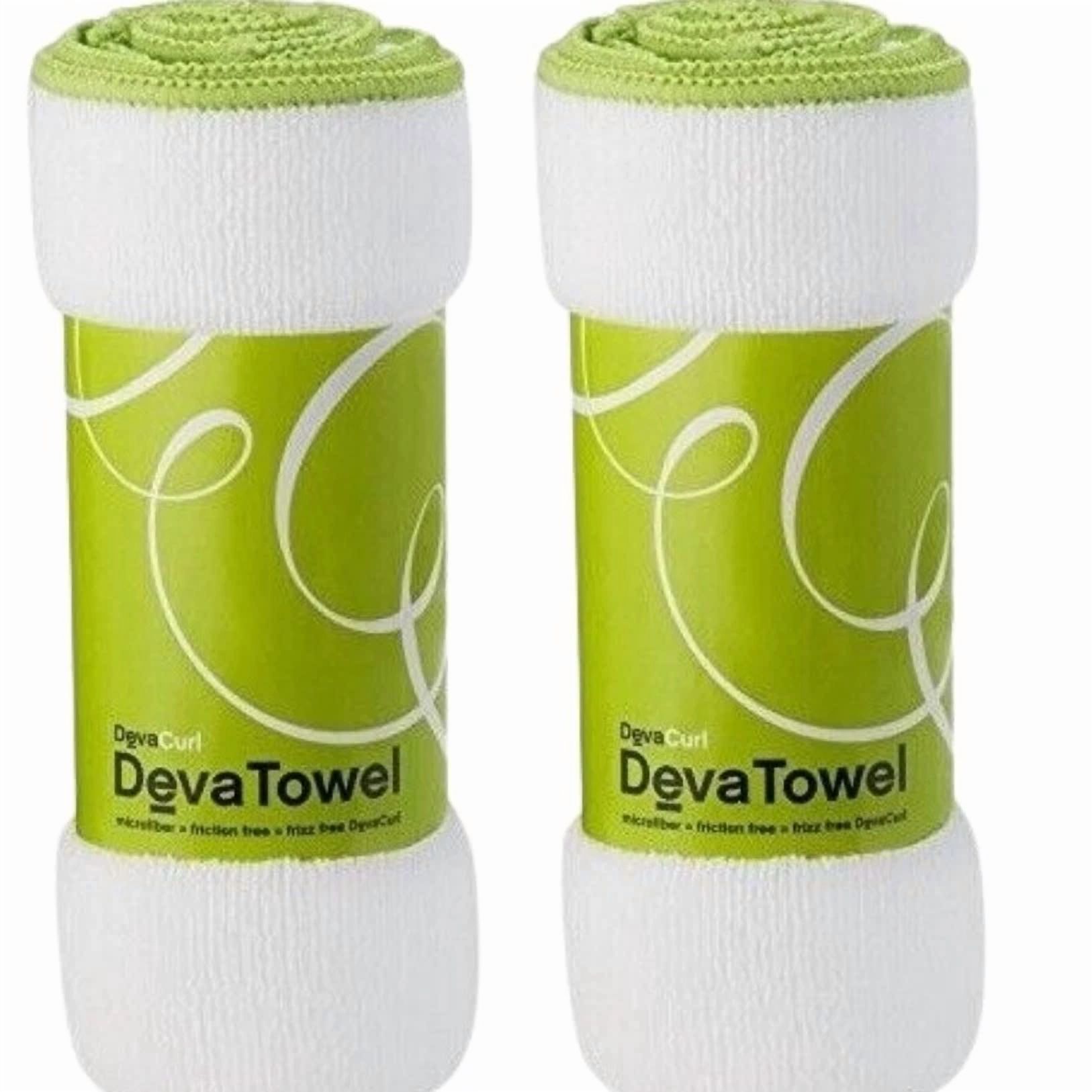 BUTTERFLY- Deva Curl Microfiber Towel Pack Of 2, White