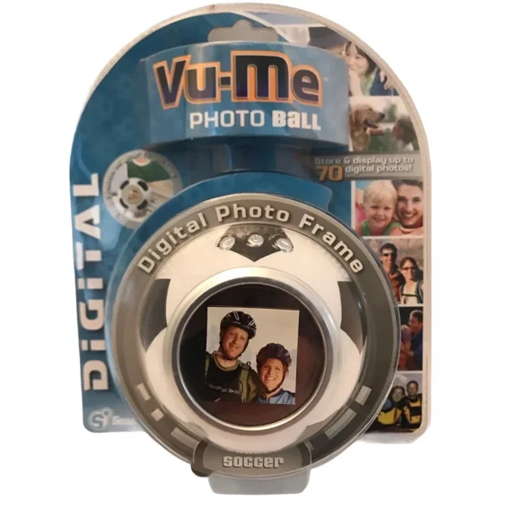 BUTTERFLY- Digital Vu-Me Photo Digital Frame Soccer Display 1.5" Lcd 70 Photos 23259
