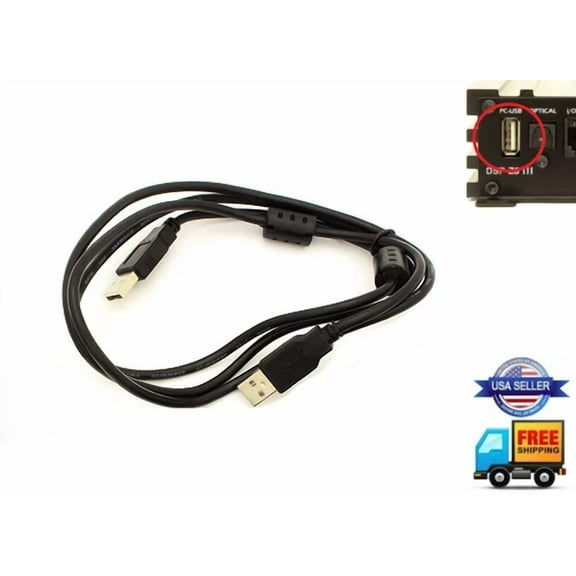 BUTTERFLY- Dsp To Laptop Computer Cable Cord Usb For Alpine Pxe-C80-88 Amplifier Processor