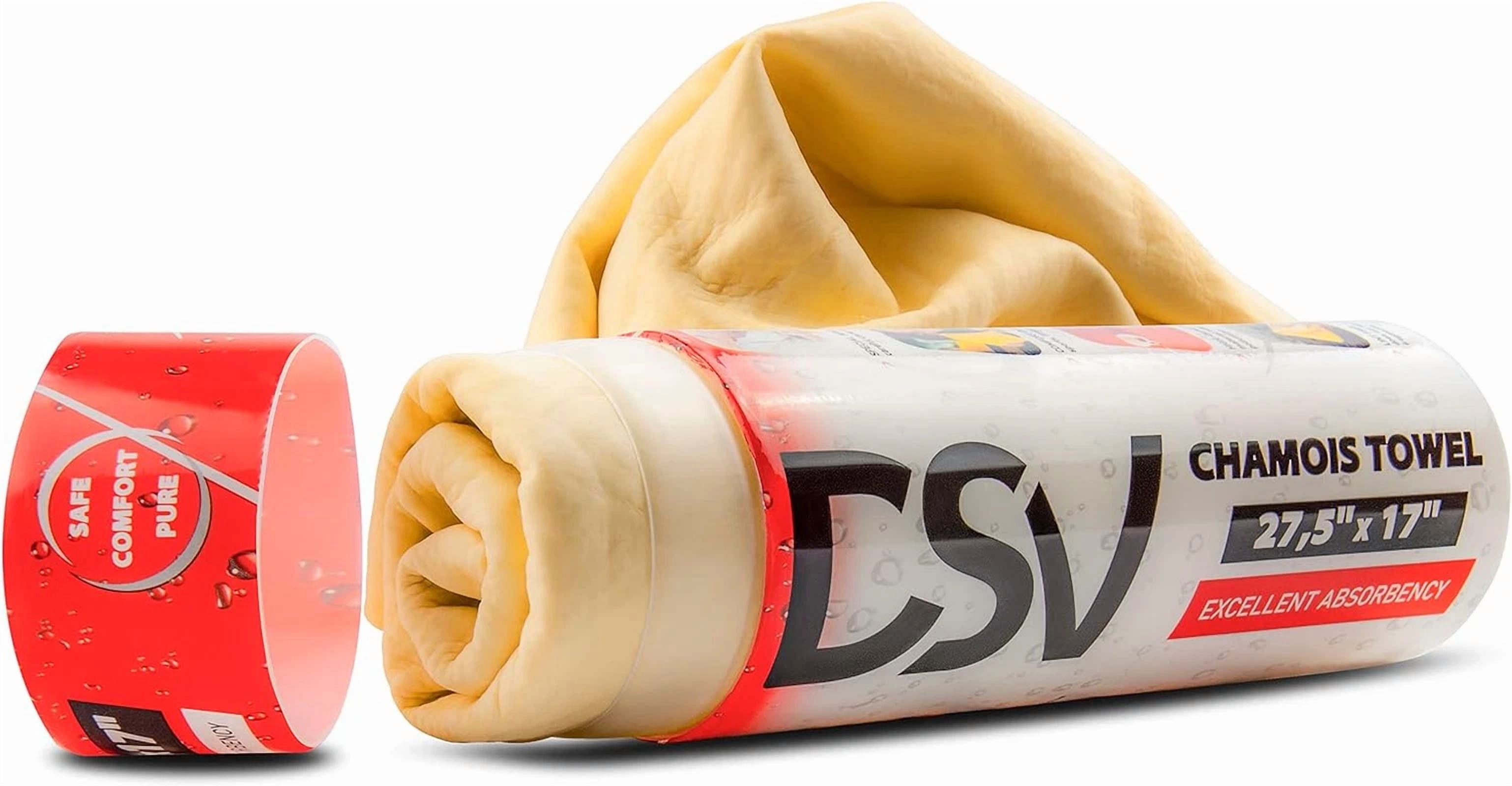 BUTTERFLY- Dsv Standard Premium Car Care Towel, Drying Super Absorbent Chamois Cloth