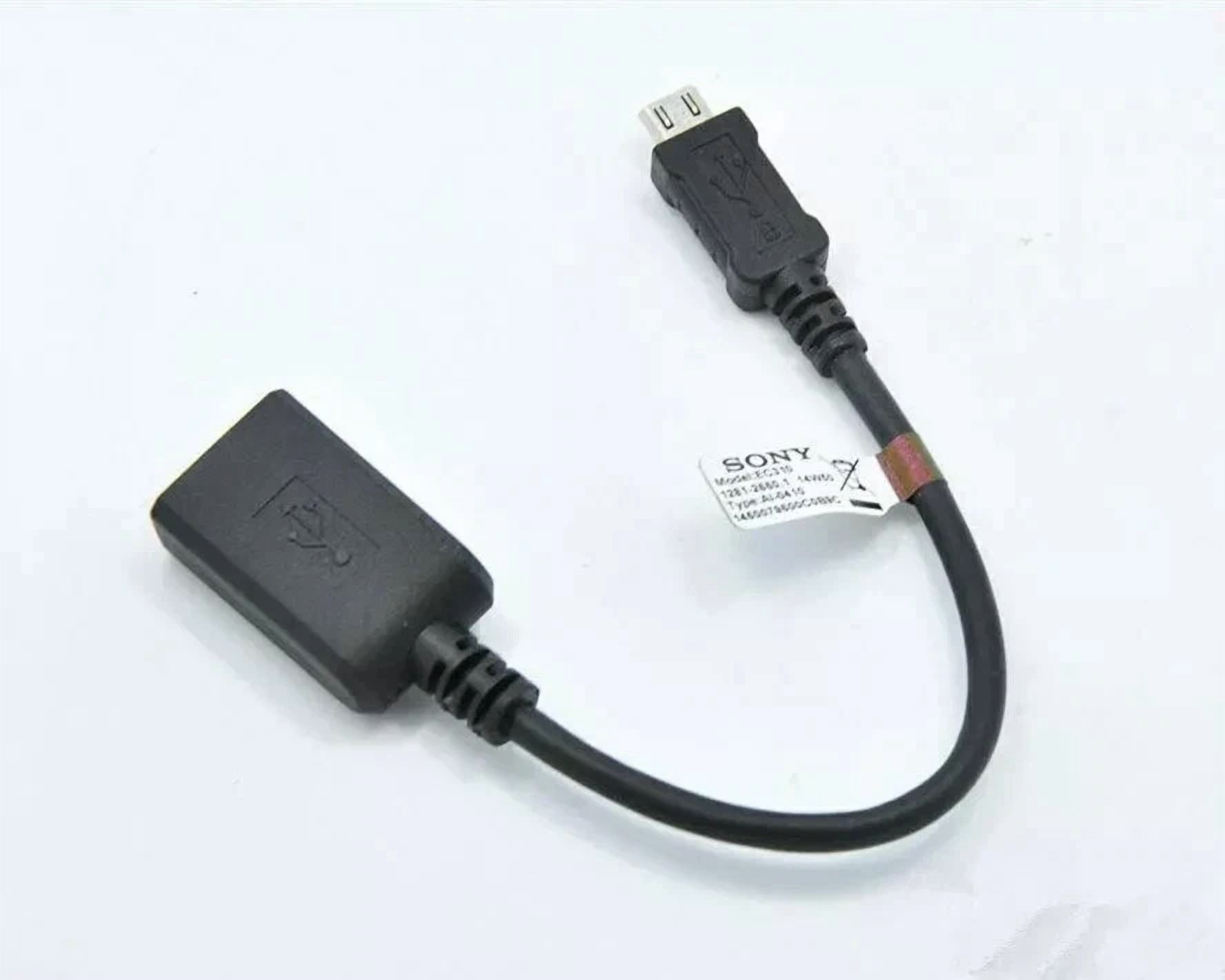 BUTTERFLY- Ec310 Micro Usb To Usb Adapter Otg Cable Cor For Sony Xperia Z5 Z1 Z2 Z3 Z4 Z Z5