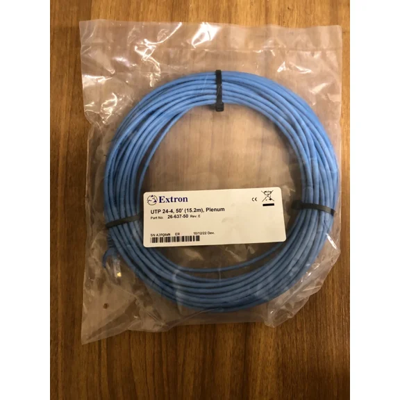 BUTTERFLY- Extron Cat5 Patch Cables 50Ft 26-637-50
