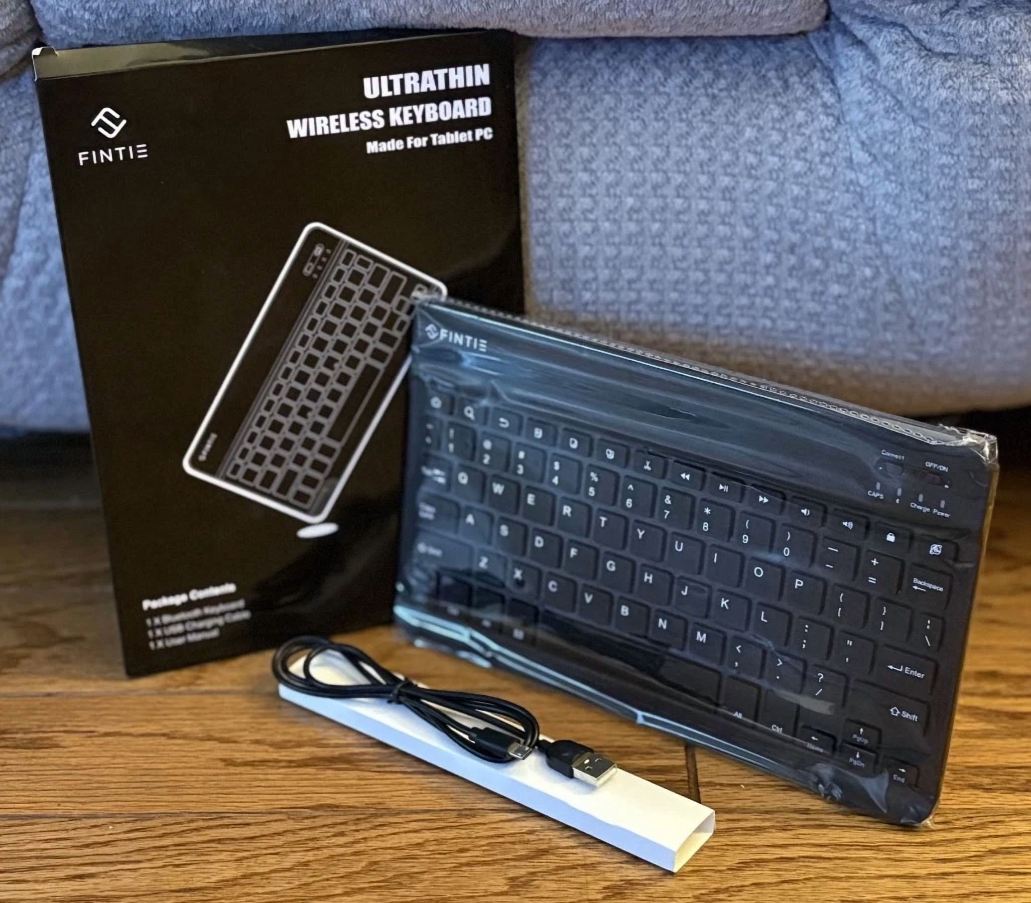 BUTTERFLY- Fintie 10" Ultrathin Wireless Bluetooth Keyboard Android Tablet Eb00042 Hb030