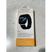 BUTTERFLY- Fitbit Versa 3 & Sense - Stainless Steel Mesh Band