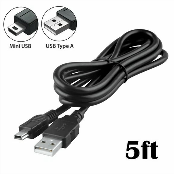 BUTTERFLY- Fite On 5Ft Mini Usb Computer Data Sync Charger Cable Cord For Palm Palmone Z22