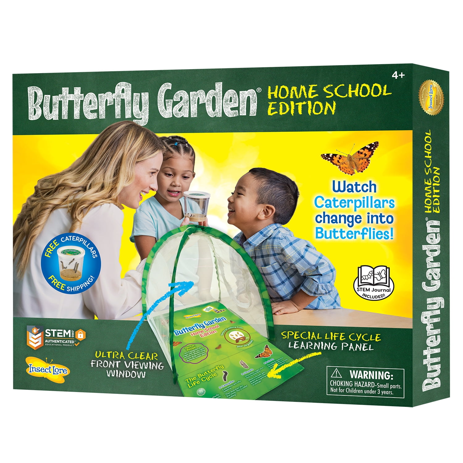 Butterfly Garden Homeschool Edition with Ultra-Clear Dome