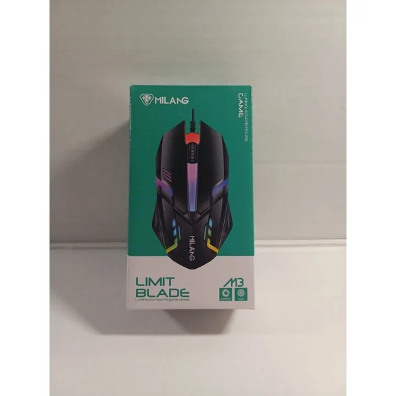 BUTTERFLY- Gaming Mouse Wired Usb 3 Button Ergonomic With Led 7 Backlit Colors Pc Laptop