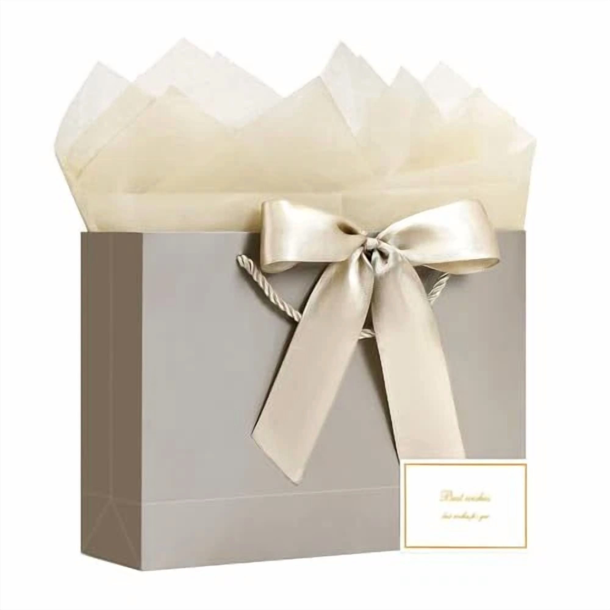 BUTTERFLY- Giftags, 1Pcs Giftags Large With Ribbon And 1 Greeting Cards 2 Tissue Paper, B