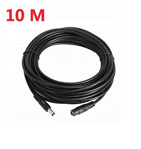 BUTTERFLY- Hiseeu 30Ft 5.5Mm X 2.1Mm 12V Dc Power Extension Cable For Security Ip Camera