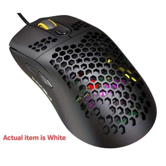BUTTERFLY- Hxsj J900 Wired Programmable Gaming Mouse Rgb Lighting