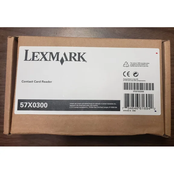 BUTTERFLY- Lexmark 57X0300 Contact Card Reader - Printer Security