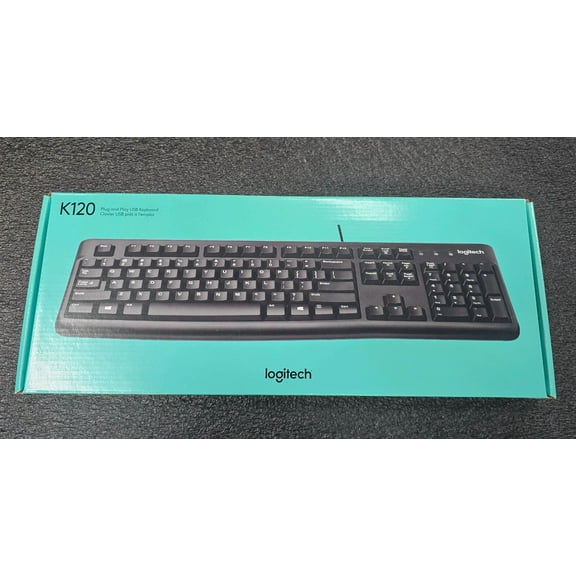 BUTTERFLY- Logitech K120 Wired Usb Keyboard Laptop Desktop
