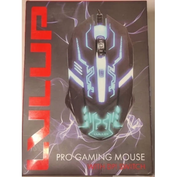 BUTTERFLY- Lvlup Backlit Pro Gaming Mouse With Dpi Switch Lu737
