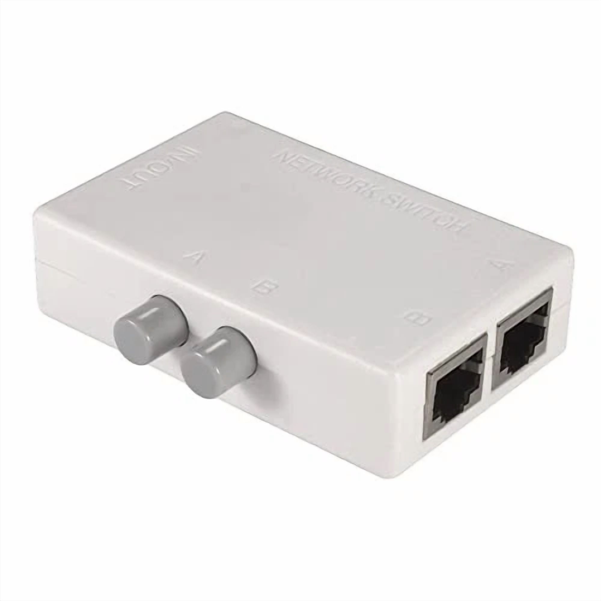 BUTTERFLY- Mt-Viki 2 Ports Network Switch Splitter Selector Hub 2-In 1-Out Or 1-In 2-Out 10