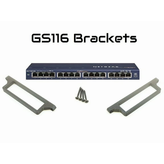 BUTTERFLY- Netgear Gs116Na Prosafe 16-Port Network Switch Wall Mount Bracket Holder