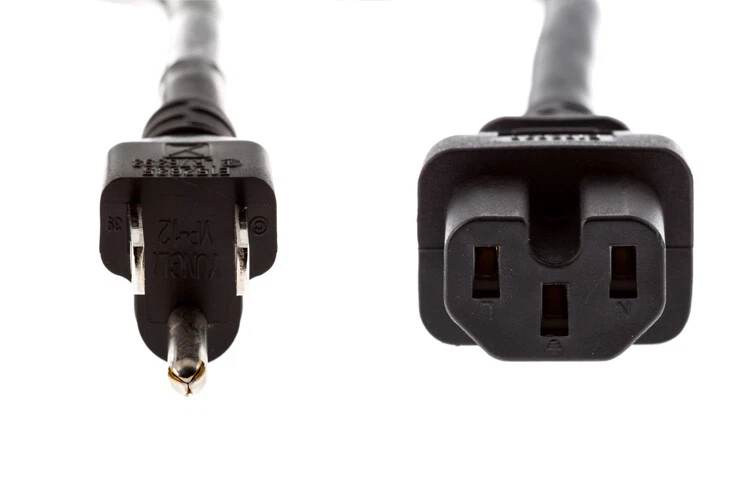 BUTTERFLY- New Cisco 72-0770-01 Power Cord Cable 6Ft 125V 16Awg 13A C15 Notched