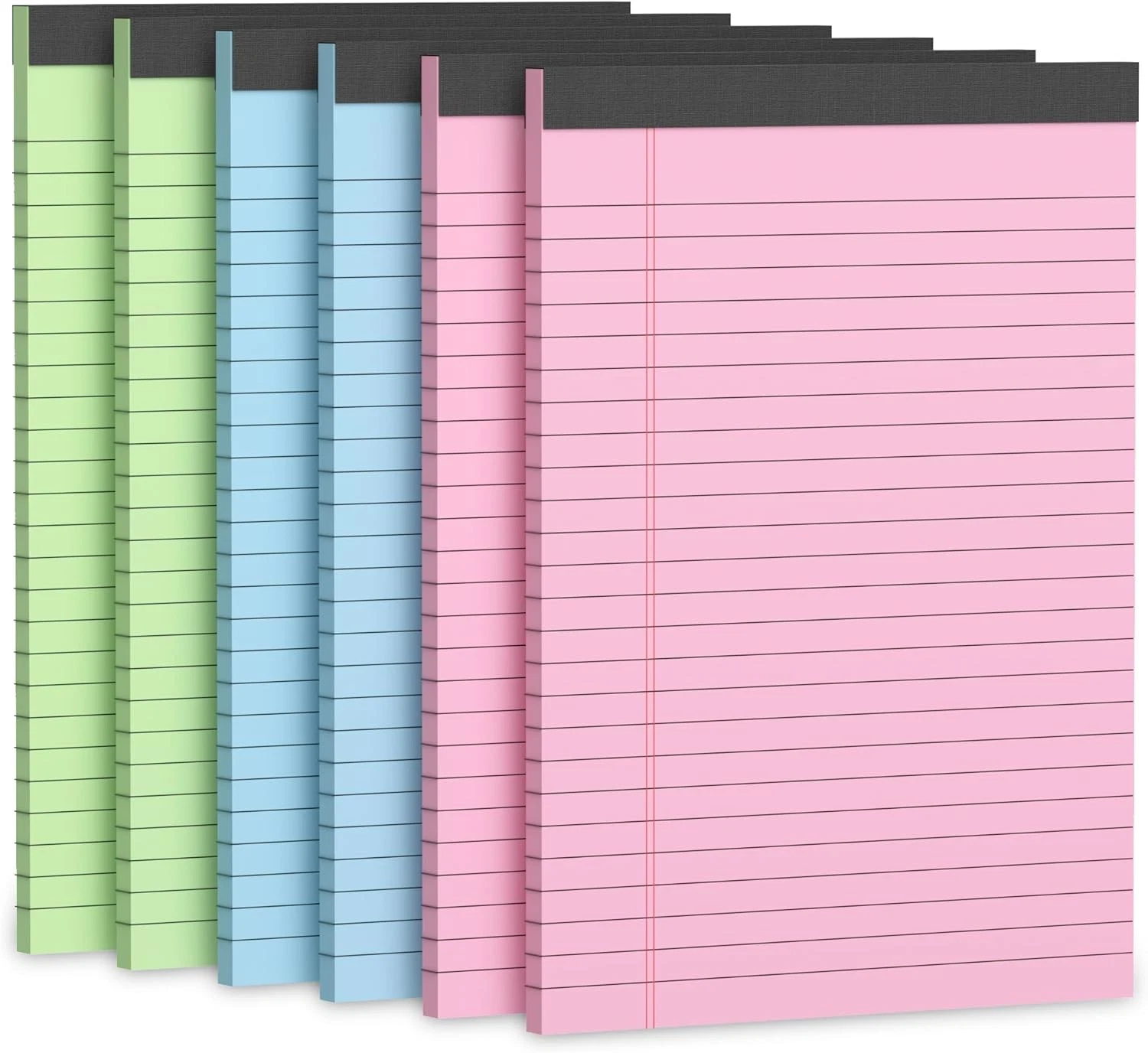 BUTTERFLY- Note Pads 5X8, Narrow Ruled Legal Pad, Writing 5 X 8 In- 30 Sheets