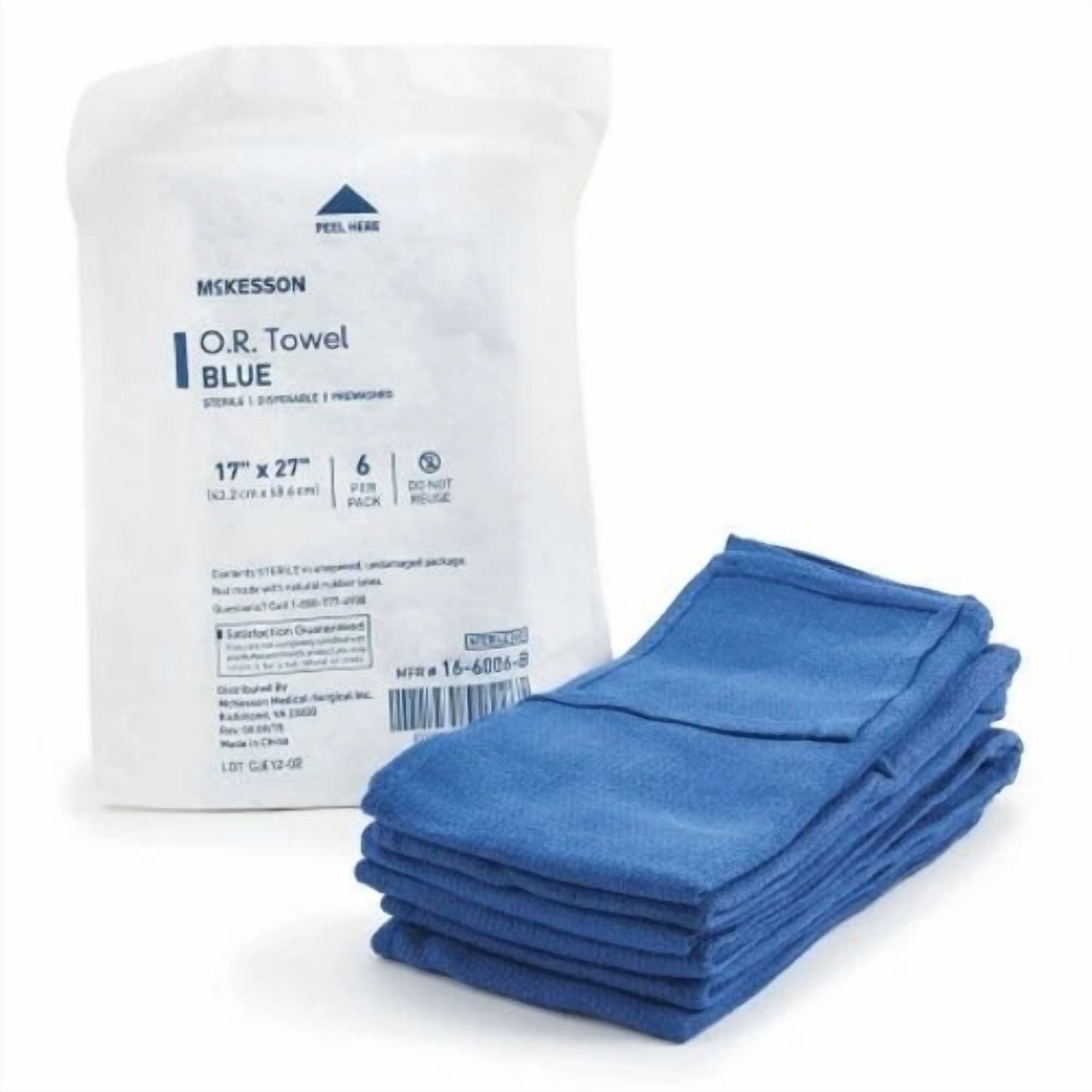 BUTTERFLY- O.R. Towel 1 Pack By Mckesson