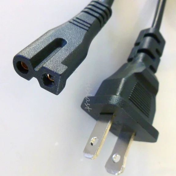 BUTTERFLY- Panasonic Technics Power Cord Stereo Cd Player Radio Ac Cable Wire 2-Prong Plug