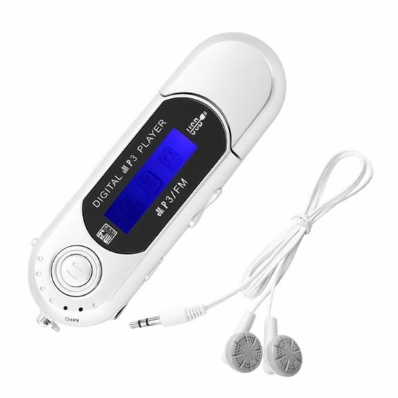 BUTTERFLY- Portable Music Mp3 Usb Player With Lcd Screen Fm Radio Voice Without Memory Card