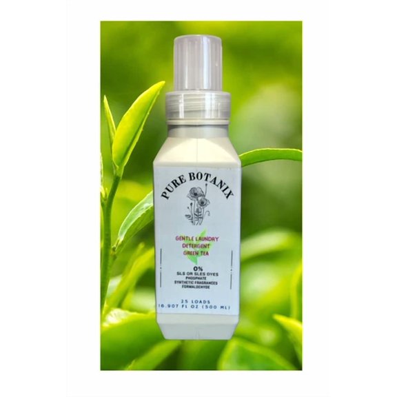 BUTTERFLY- Pure Botanix Green Tea Gentle Laundry Detergent 27 Fl Oz