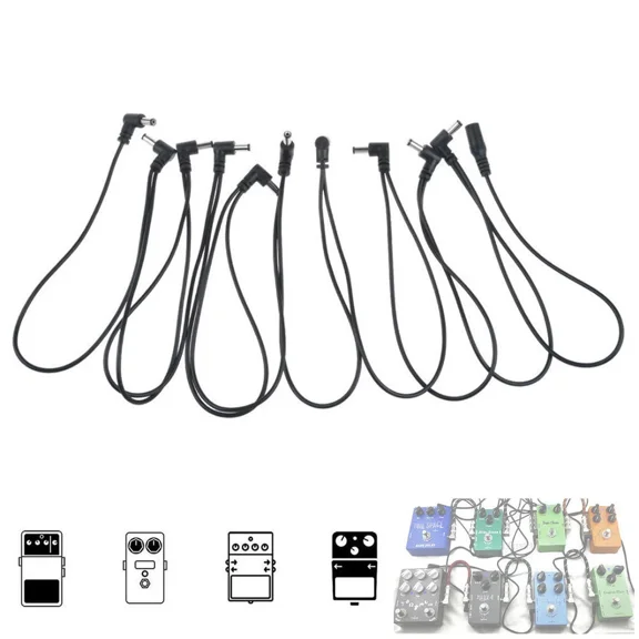 BUTTERFLY- Pwron 10 Way Daisy Chain Cable For Electric Guitar Effect Pedal Power Cord Lead