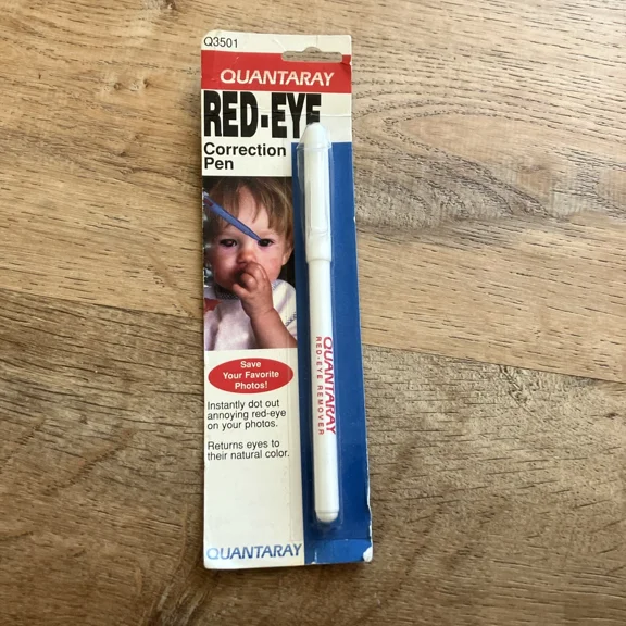 BUTTERFLY- Quantaray Red Eye Correction Pen New