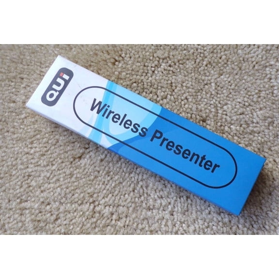 BUTTERFLY- Qui Rf 2.4Ghz Wireless Presenter Remote Presentation Laser Pointer - Mac Pc; T27