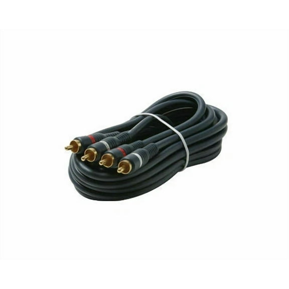 BUTTERFLY- Rca To Rca Dual Shielded 12 Ft.L Rca Cable 254-220Bl