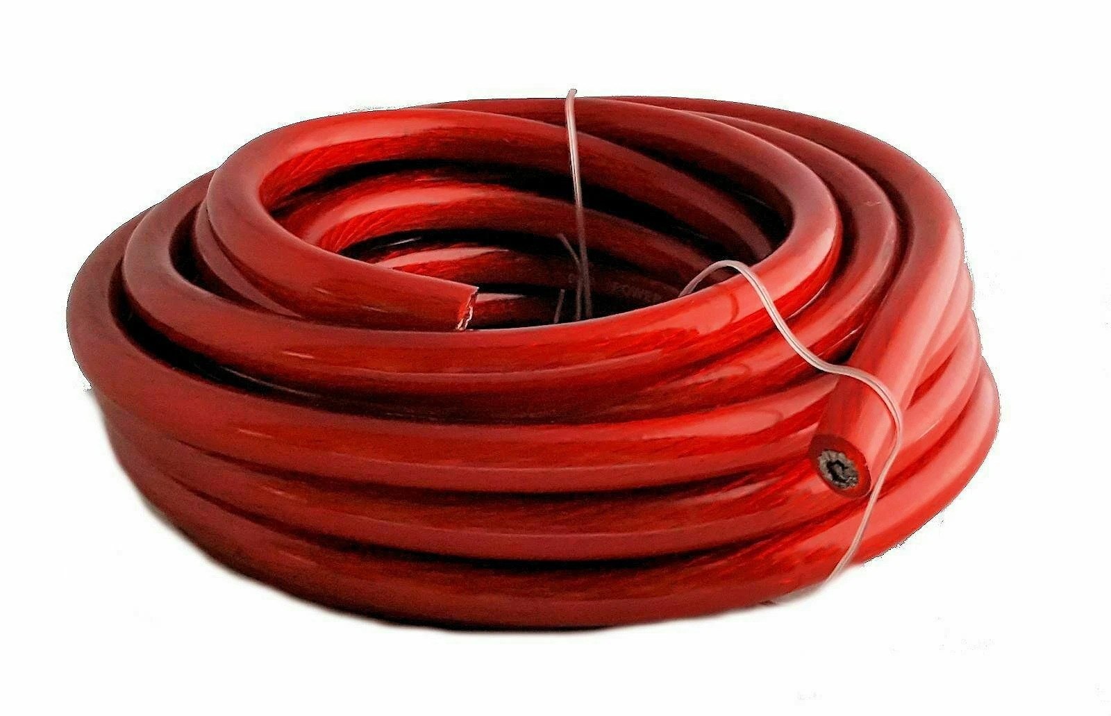 BUTTERFLY- Red 4 Gauge Power Amplifier Wire 10 Feet Ft 4 Awg Primary Cable Guage