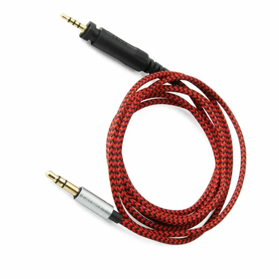 BUTTERFLY- Red Audio Cable Cord For Shure Srh840 Srh940 Srh440 Srh750Dj Headphone Mm