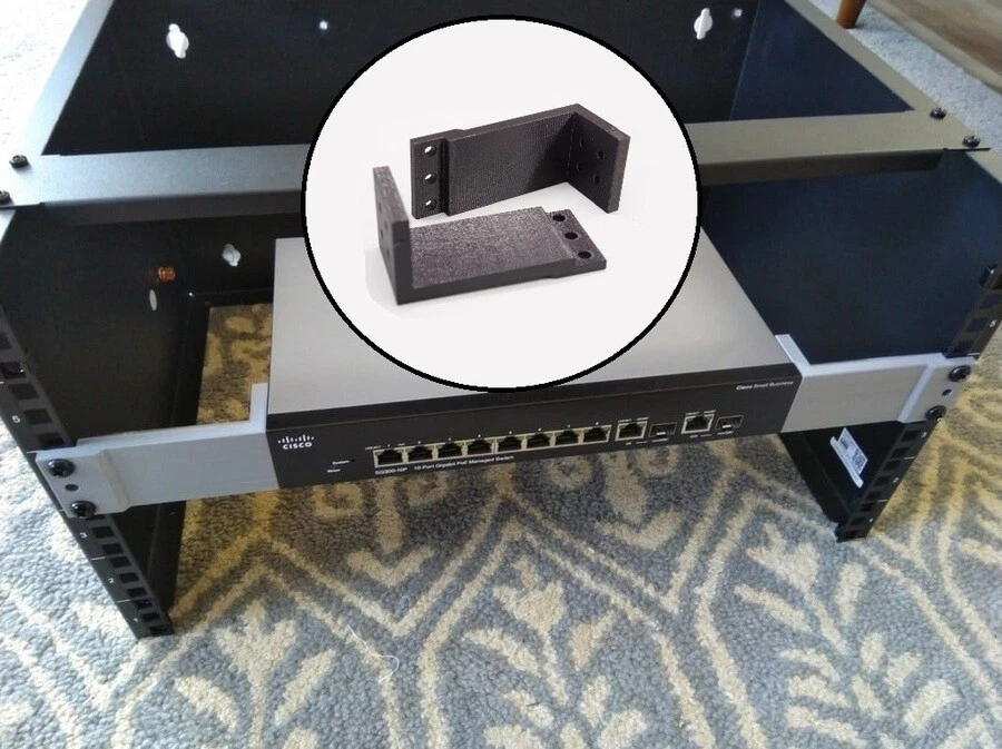 BUTTERFLY- Replacement Rack Ears For Cisco Sg300-10P Network Switch 10 Port