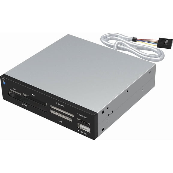 BUTTERFLY- Sabrent 74In1 35Inch Internal Flash Media Card Reader/Writer With Usb Port