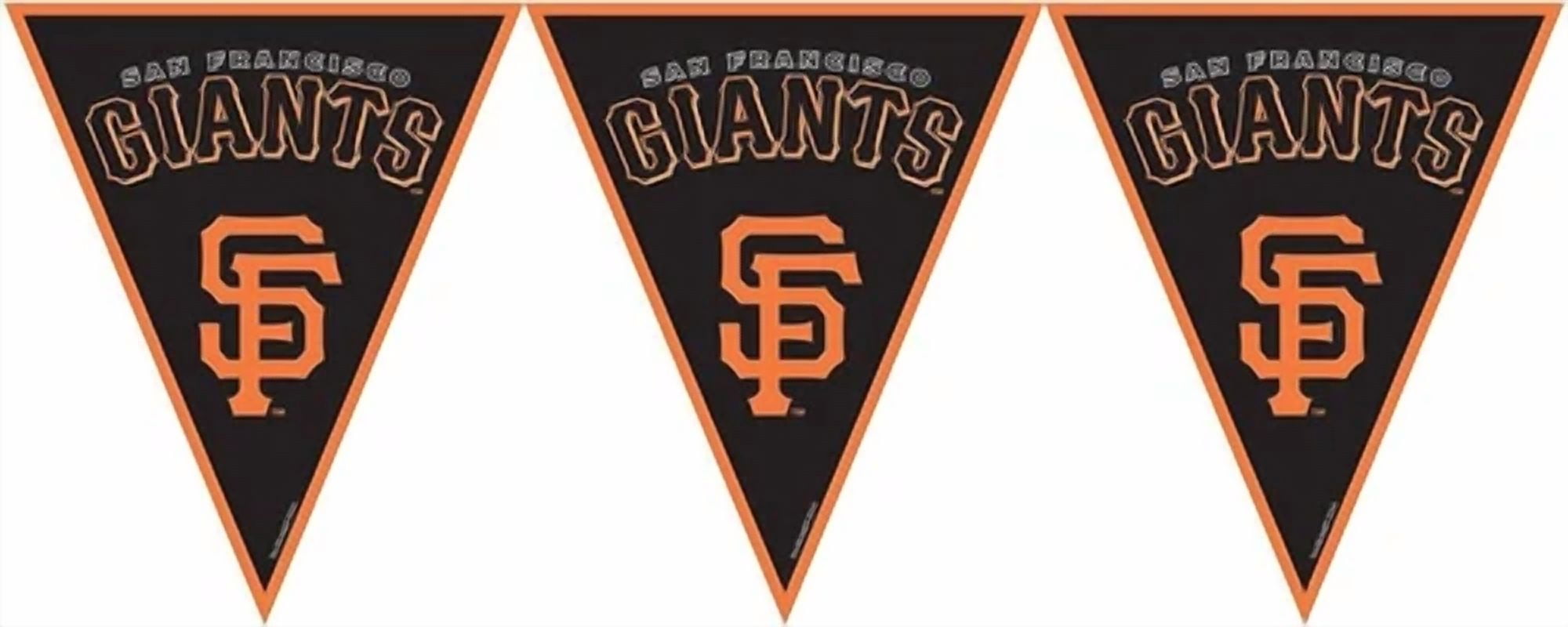 BUTTERFLY- San Francisco Giants Mlb Baseball Sports Party Decoration Pennant Flag Banner