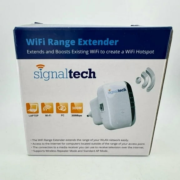 BUTTERFLY- Signaltech Wifi Range Extender. New Nib