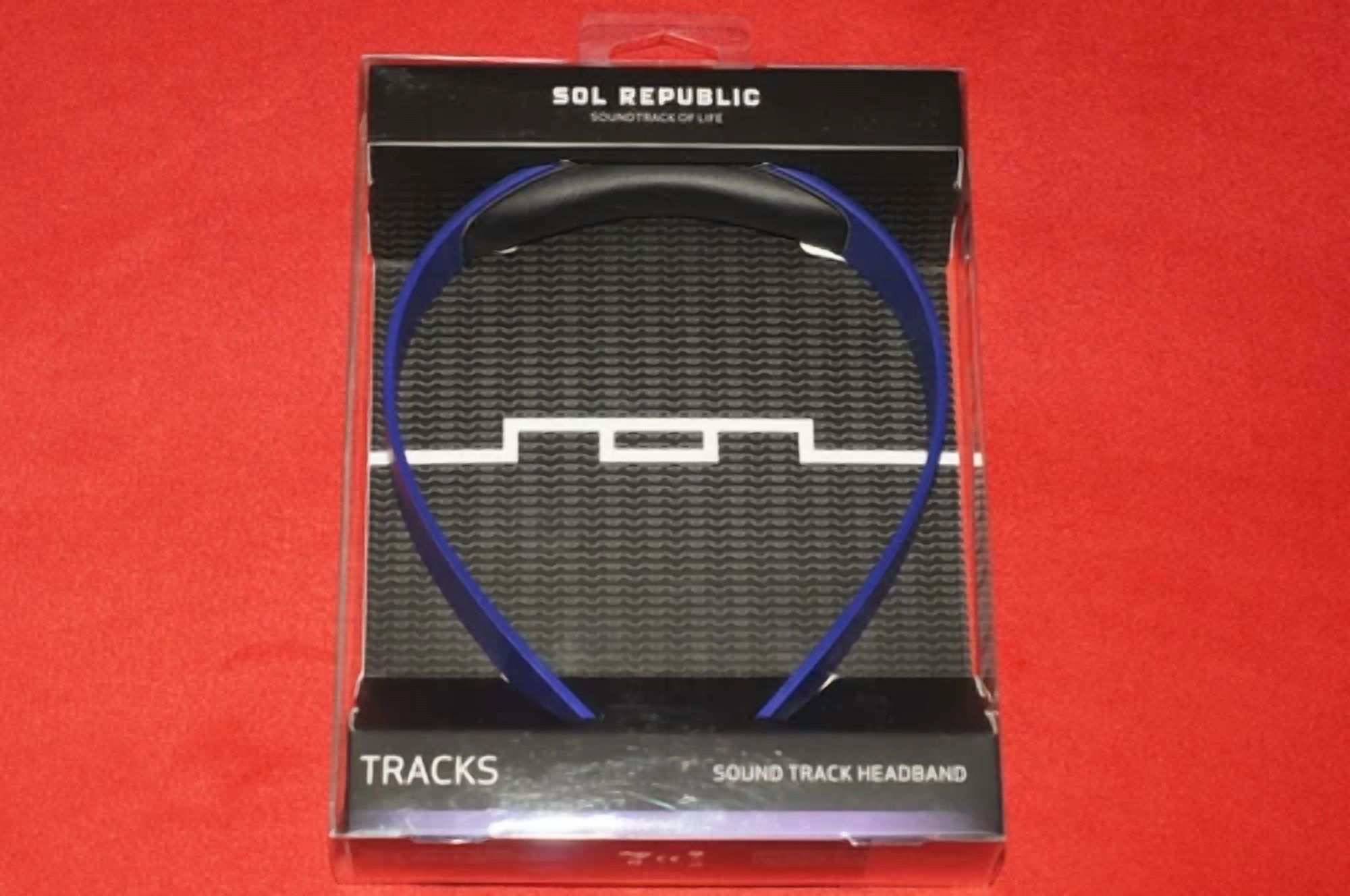BUTTERFLY- Sol Republic Sound Track Headband Tracks & Hd Interchangeable Progressive Purple