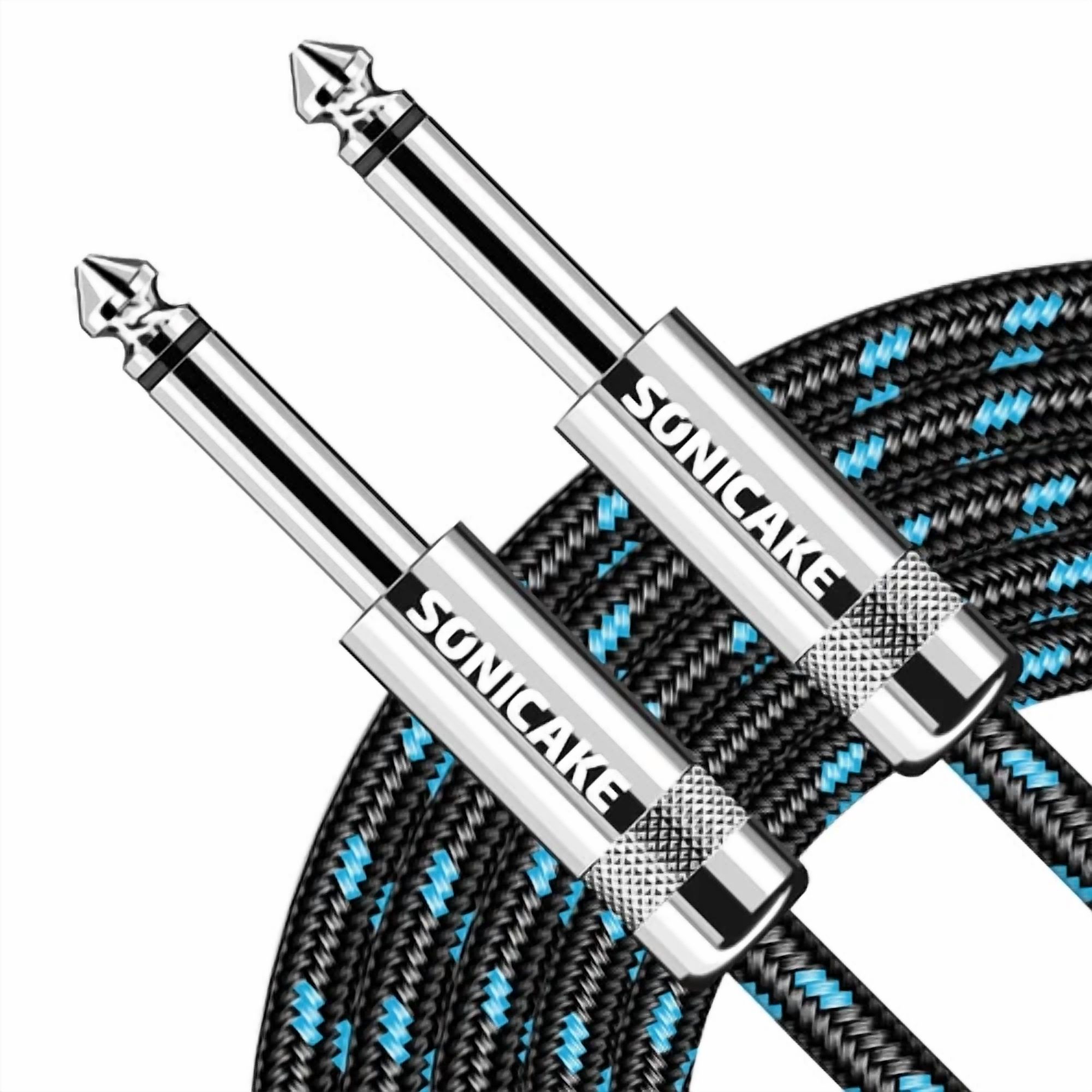 BUTTERFLY- Sonicake Guitar Cable 10Ft 3M Amp Cord For Electric Guitar Bass Instruments