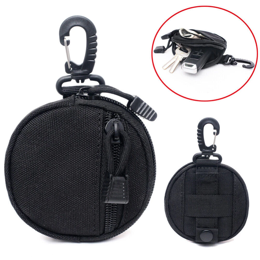 BUTTERFLY- Tactical Edc Molle Pouch Wallet Portable Key Coin Purse Waist Pack Earphone Bag