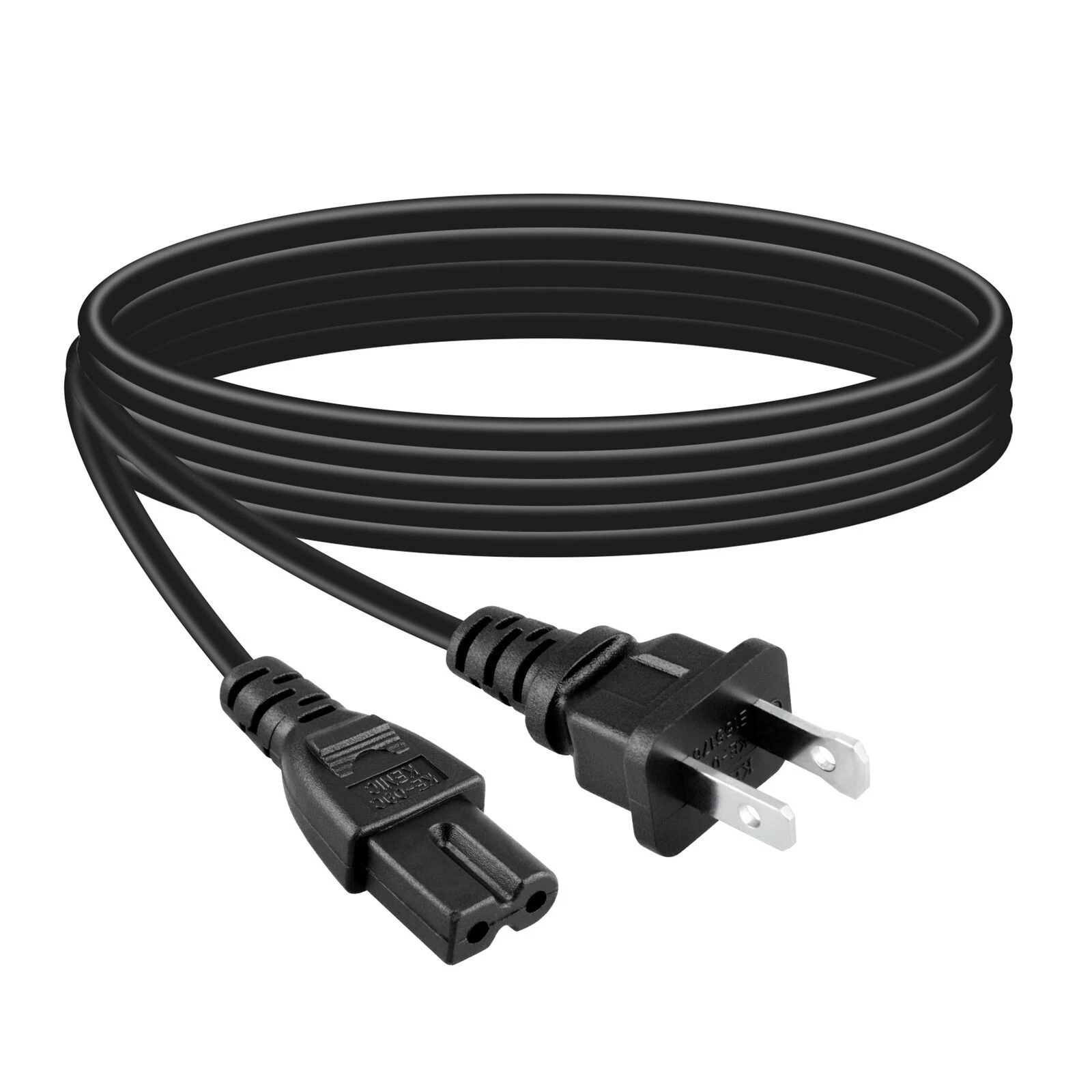 BUTTERFLY- Ul 6Ft Ac Power Cord Cable For Vizio Tv V505-G9 D50F-E1 D55F-E0 D55F-E2 D24H-G9