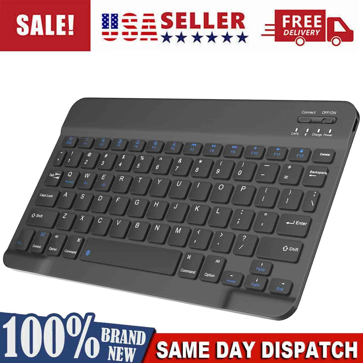 BUTTERFLY- Universal Bluetooth 3.0 Slim Keyboard For Android Windows Ios Tablet Pc Laptop