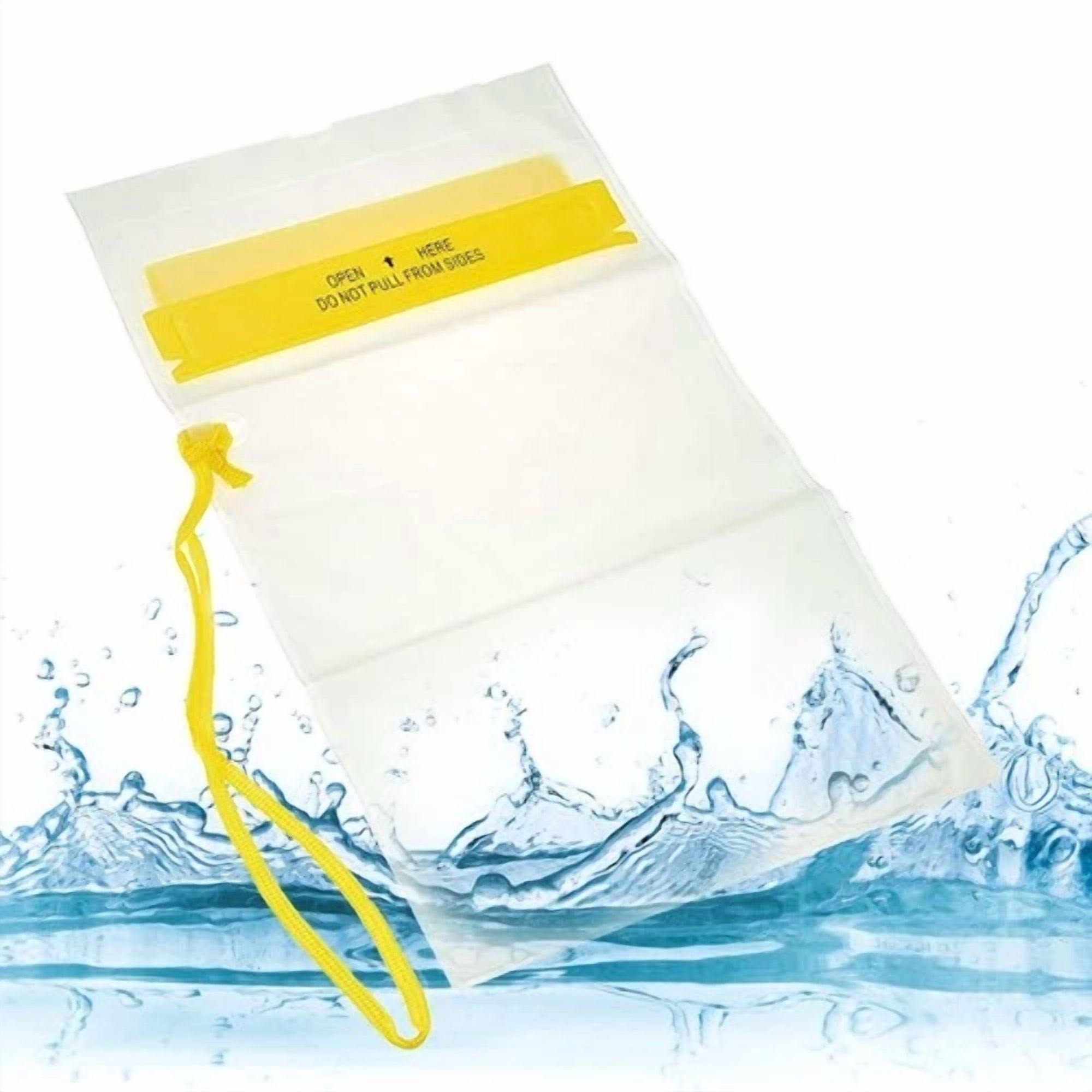 BUTTERFLY- Universal Waterproof Swim Cell Phone Pouch Dry Bag Case Cover Swimming Travel !!