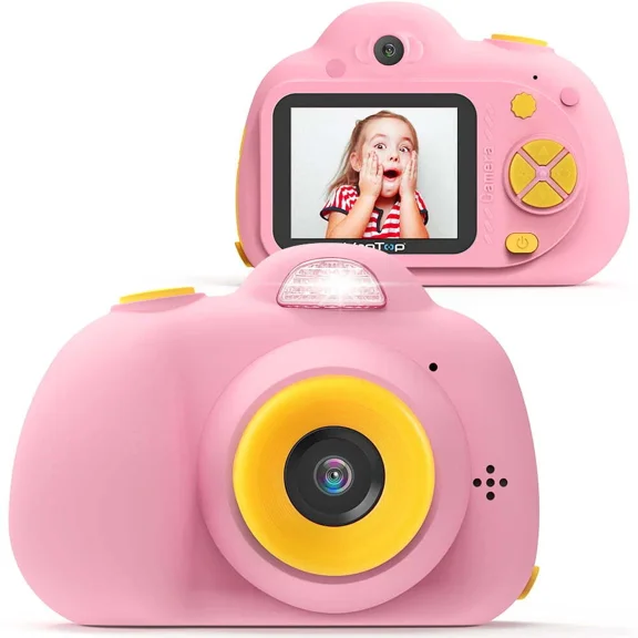 BUTTERFLY- Vantop Junior K5 Kids Camera 1080P Hd Mini Video Camera W/ 32Gb Memory Card