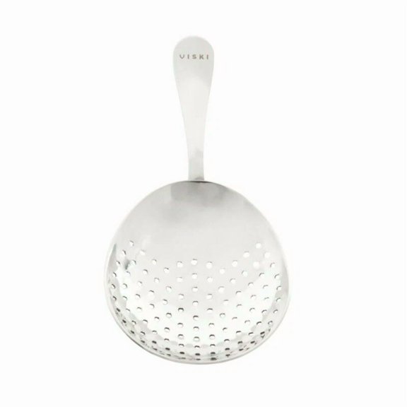 BUTTERFLY- Viski Professional Stainless Steel Julep Strainer- Cocktail Mixing Bar Tool
