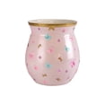 thumbnail image 1 of BUTTERFLY WASTE BASKET BABY ROSE - AQUAMARINE - GOLD, 1 of 1