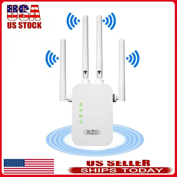 BUTTERFLY- Wifi Range Extender Internet Booster Network Router Wireless Signal Repeater