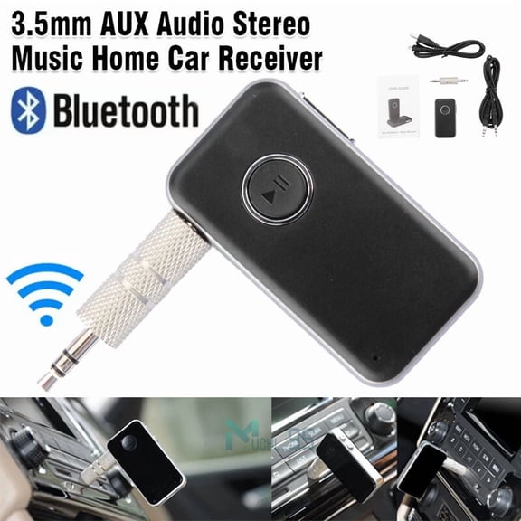 BUTTERFLY- Wireless Bluetooth 3.5Mm Aux Audio Stereo Music Car Receiver Adapter A2Dp