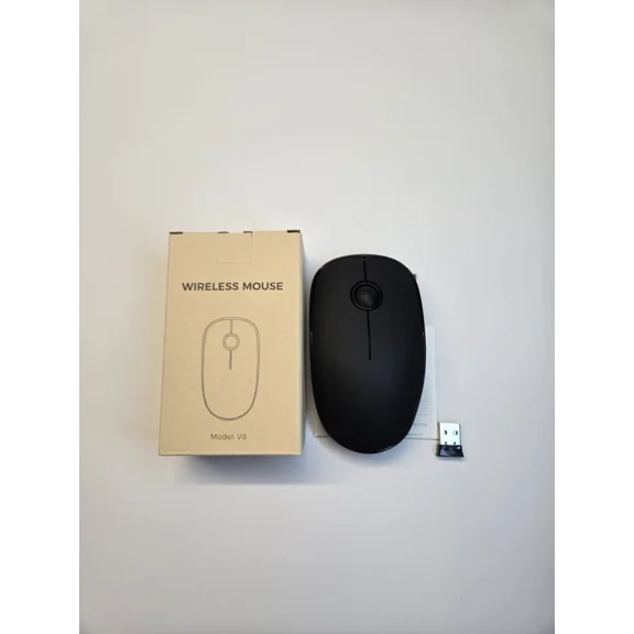 BUTTERFLY- Wireless Mouse 1.5V With Usb, For Gaming And Business Work - Black