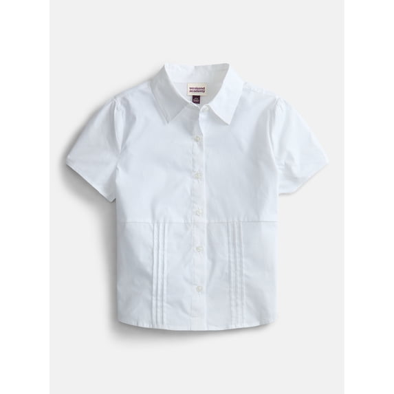 Weekend Academy Girls Button Front Shirt, Sizes 4-18